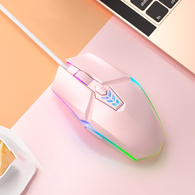 Gaming-Maus mit Ergonomischem Design und Rgb-Beleuchtung Brehn