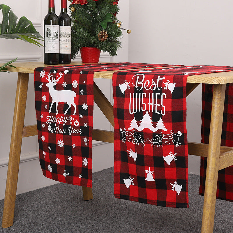 Festlicher Tischläufer mit Weihnachtsmotiv Brehn
