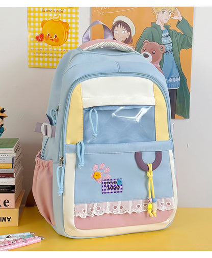 Verspielter Grafikdesign-Rucksack Brehn