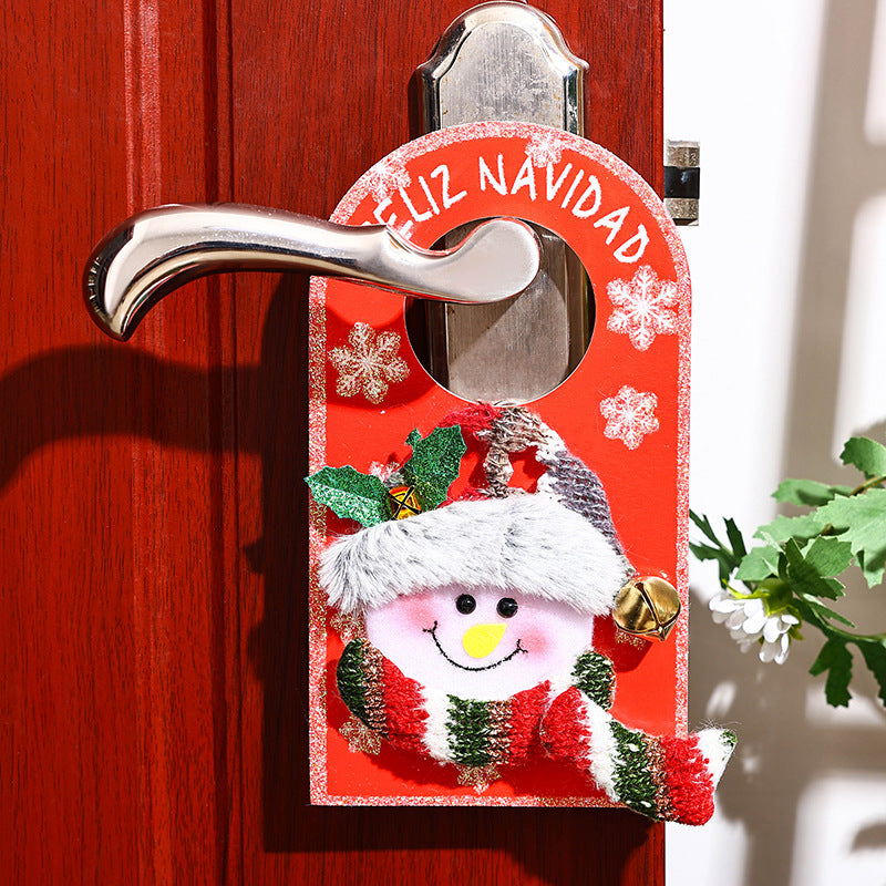 Dekorative Weihnachtsdeko Türschild Brehn