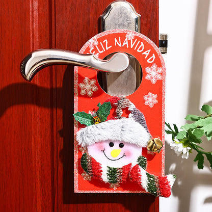 Dekorative Weihnachtsdeko Türschild Brehn