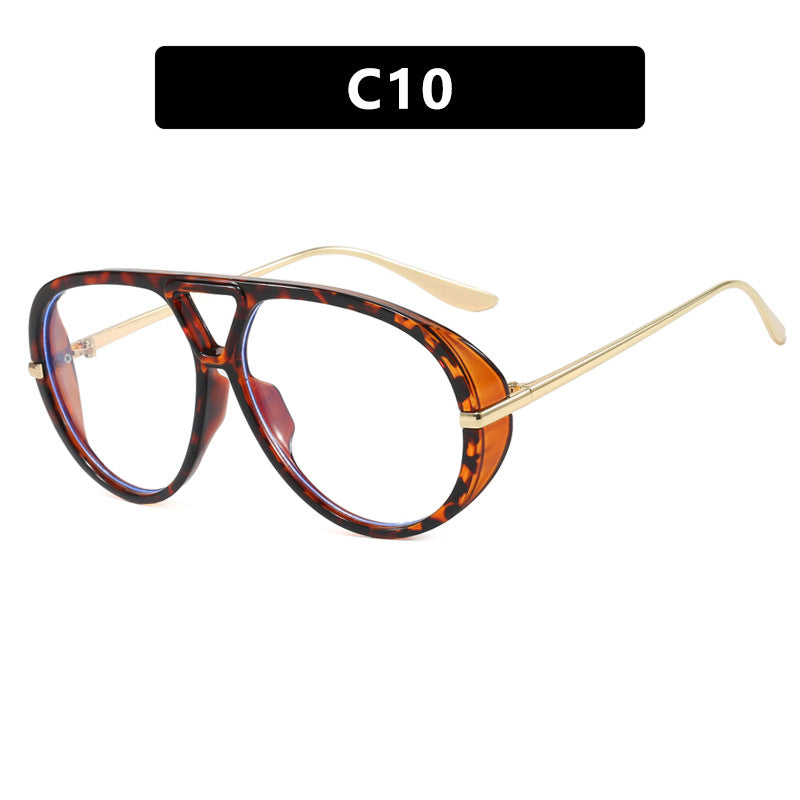 Damen Oversized Sonnenbrille mit elegantem Kunststoffrahmen und verspiegelten Gläsern Brehn
