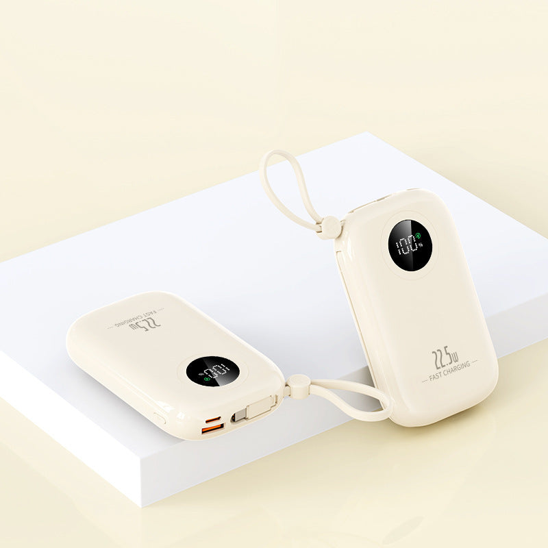 Ultra-kompakte Powerbank mit digitalem Ladeindikator und Schnellladefunktion Brehn