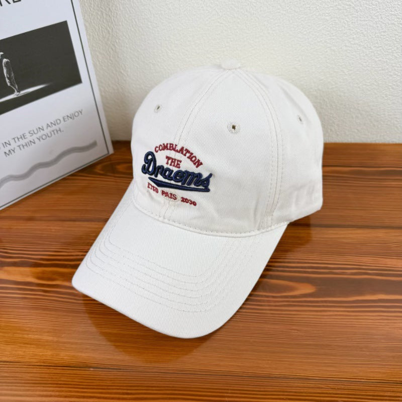 Herren Bestickte Freizeit Verstellbare Baseballmütze Brehn