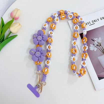 Blumendesign Verstellbare Brillenband Brehn