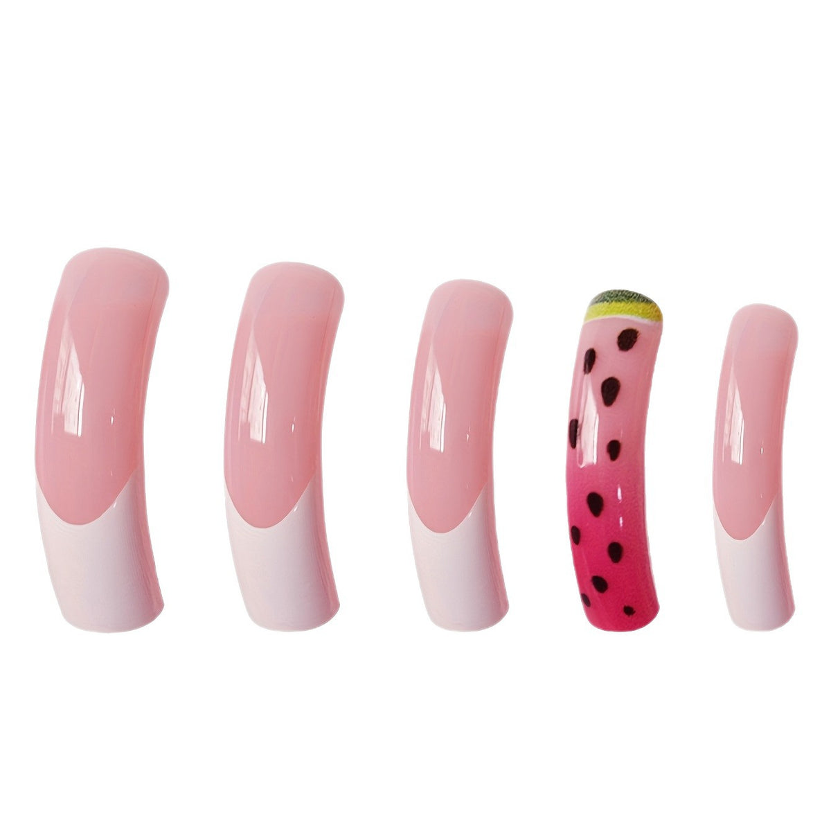 Kreatives Wassermelonen-Themen Nagelkunst Set Brehn