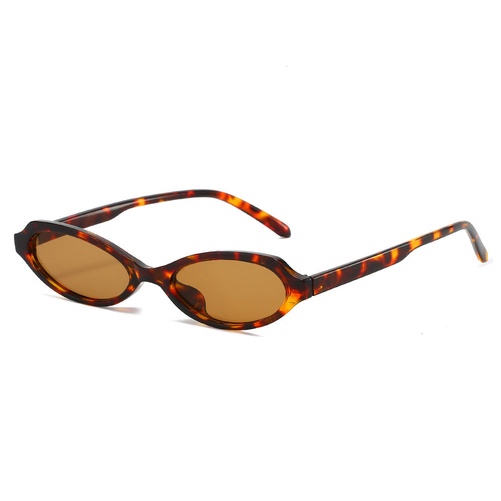 Modische ovale Rahmen-Sonnenbrille Brehn