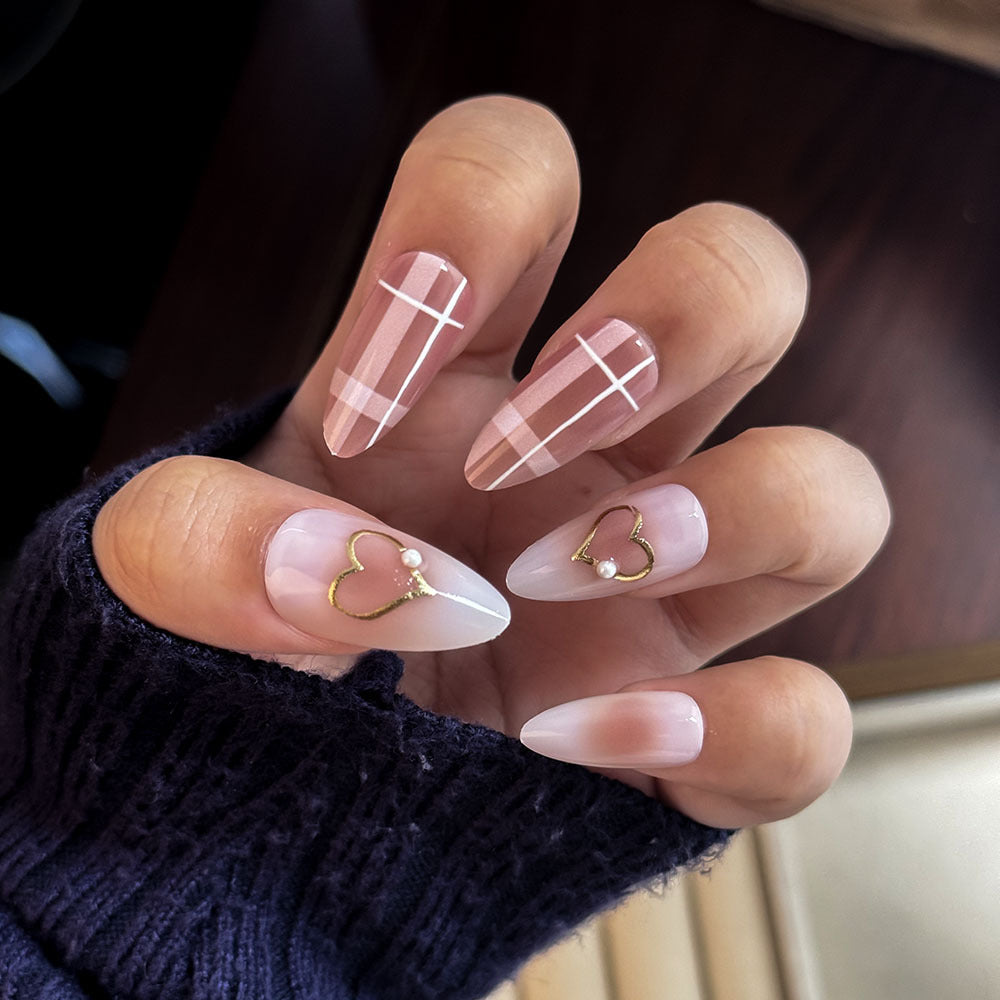 Elegante Press-On Nagelkunst Kollektion Brehn