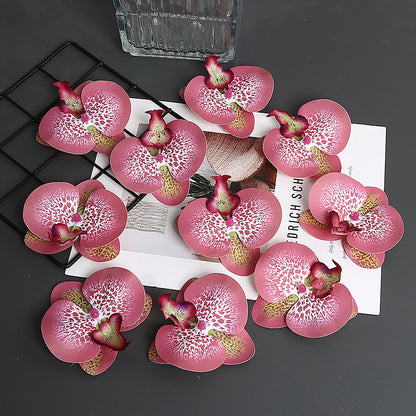 Dekoratives Orchideenblatt für die Wohnkultur展示