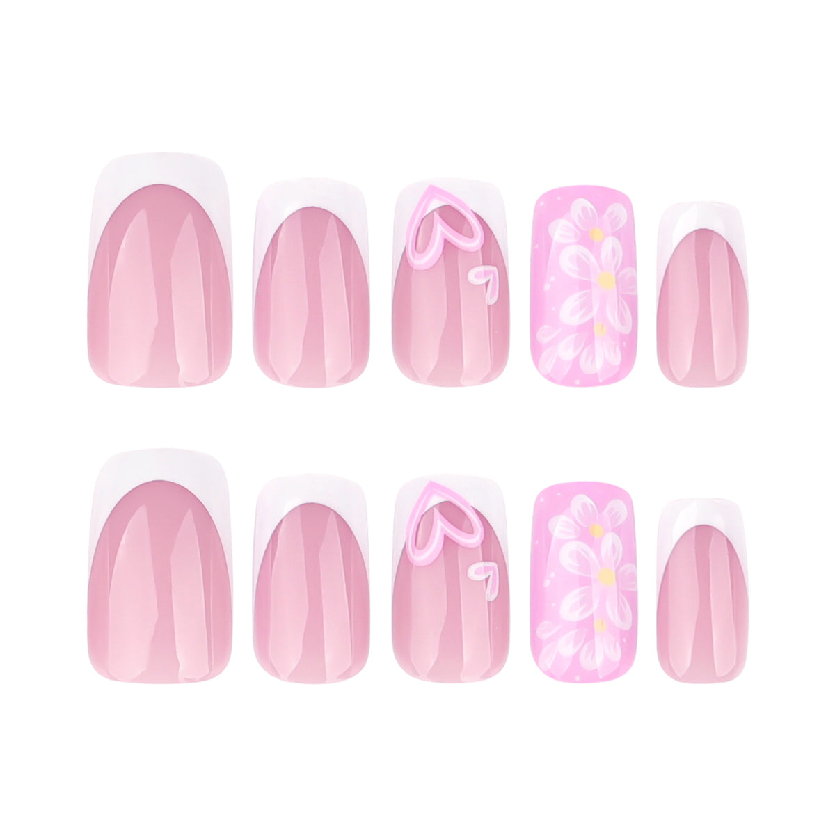 Premium Nageldesign mit Blumenmotiven Brehn