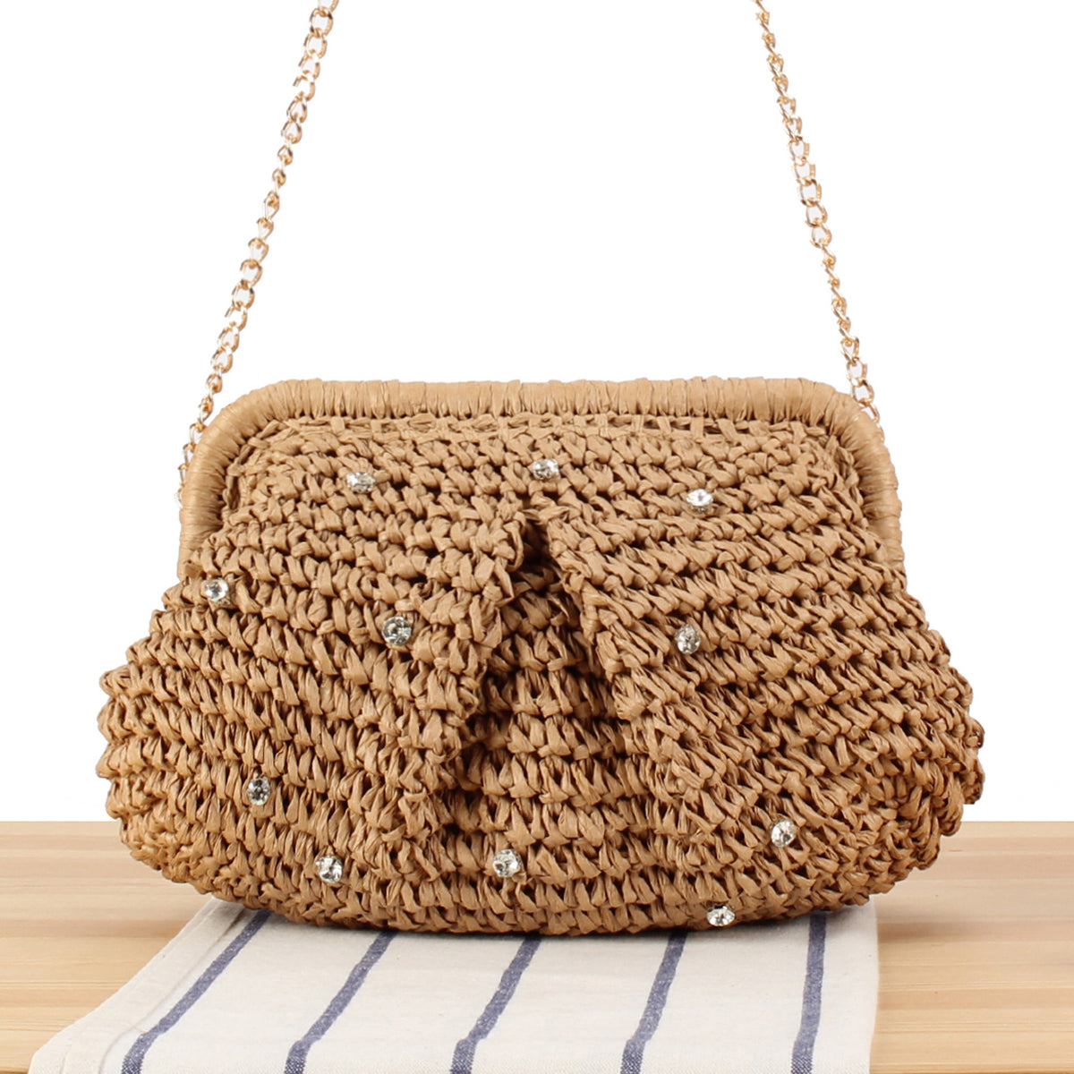 Handtasche mit Funkelnden Akzenten Brehn
