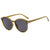 Damen Retro-inspirierte Sonnenbrille mit geschwungenen Rahmen und UV-Schutz Brehn