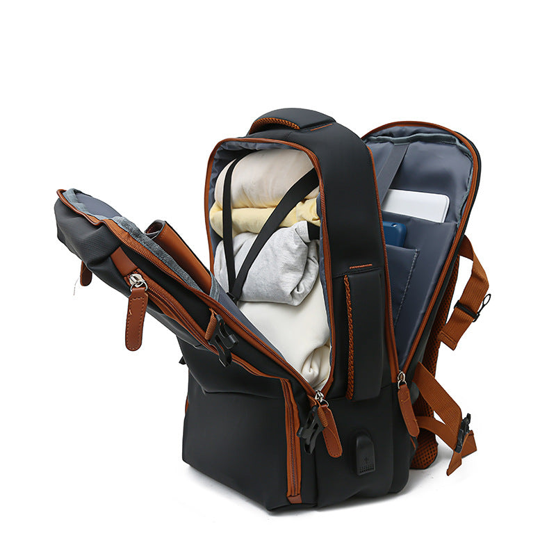 Geräumiger Reise- und Geschäfts-Rucksack Brehn