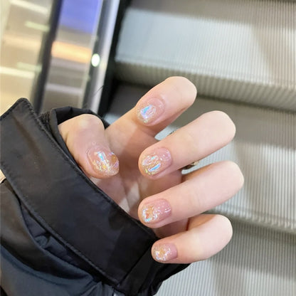 Funkelnd Glitzernd Press-On Nagelset Brehn