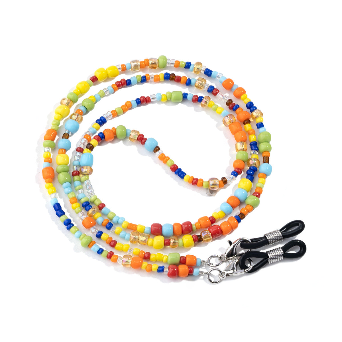 Bunte Perlenbrille Kette Brehn