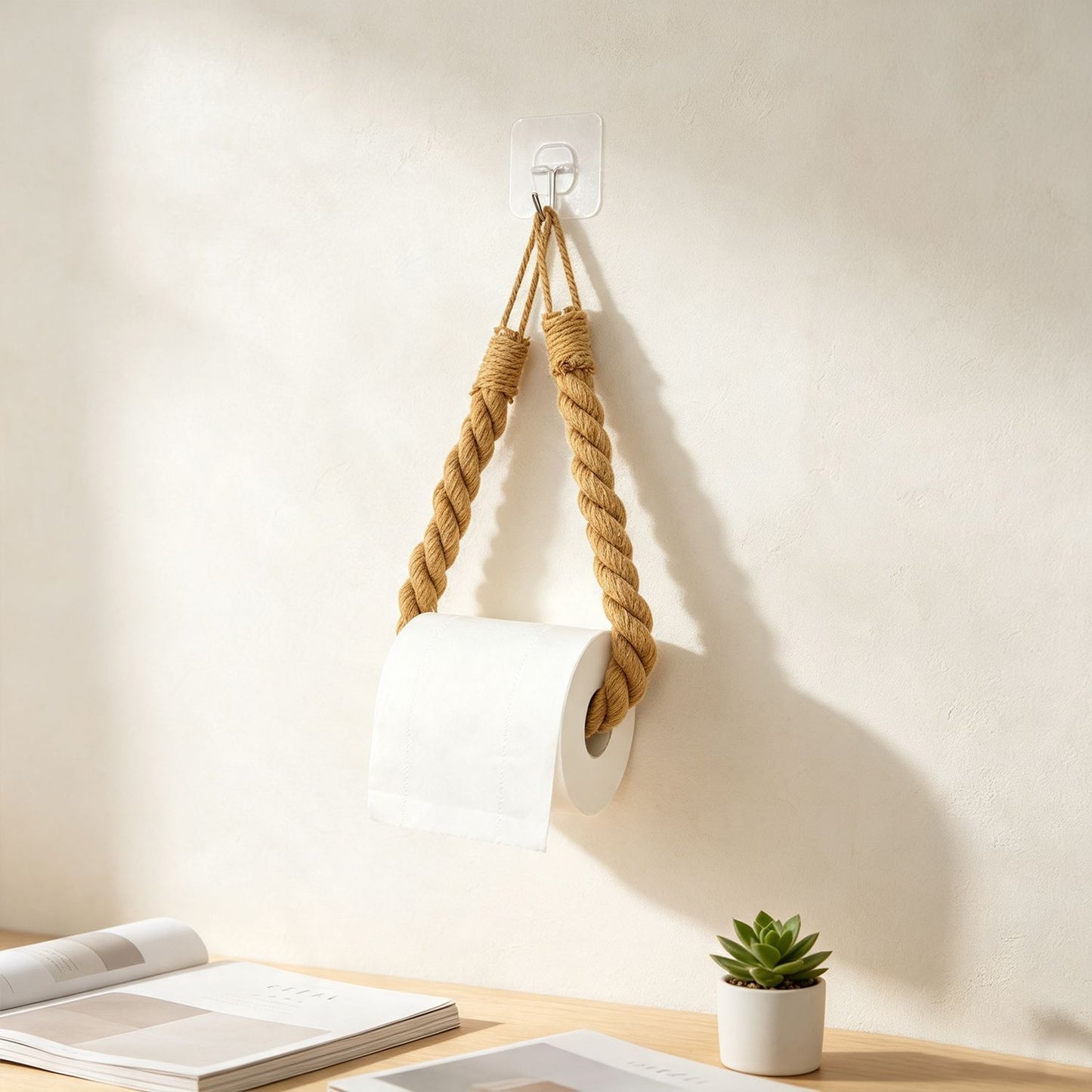 Stilvoller Toilettenpapierhalter Brehn