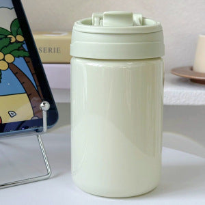 Damen Isoliertrinkflasche mit sicherem Druckverschluss und verspieltem Tiermotiv Brehn
