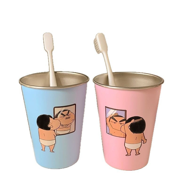 Lustiger Trinkbecher mit Humorvollem Illustrationsdesign Brehn