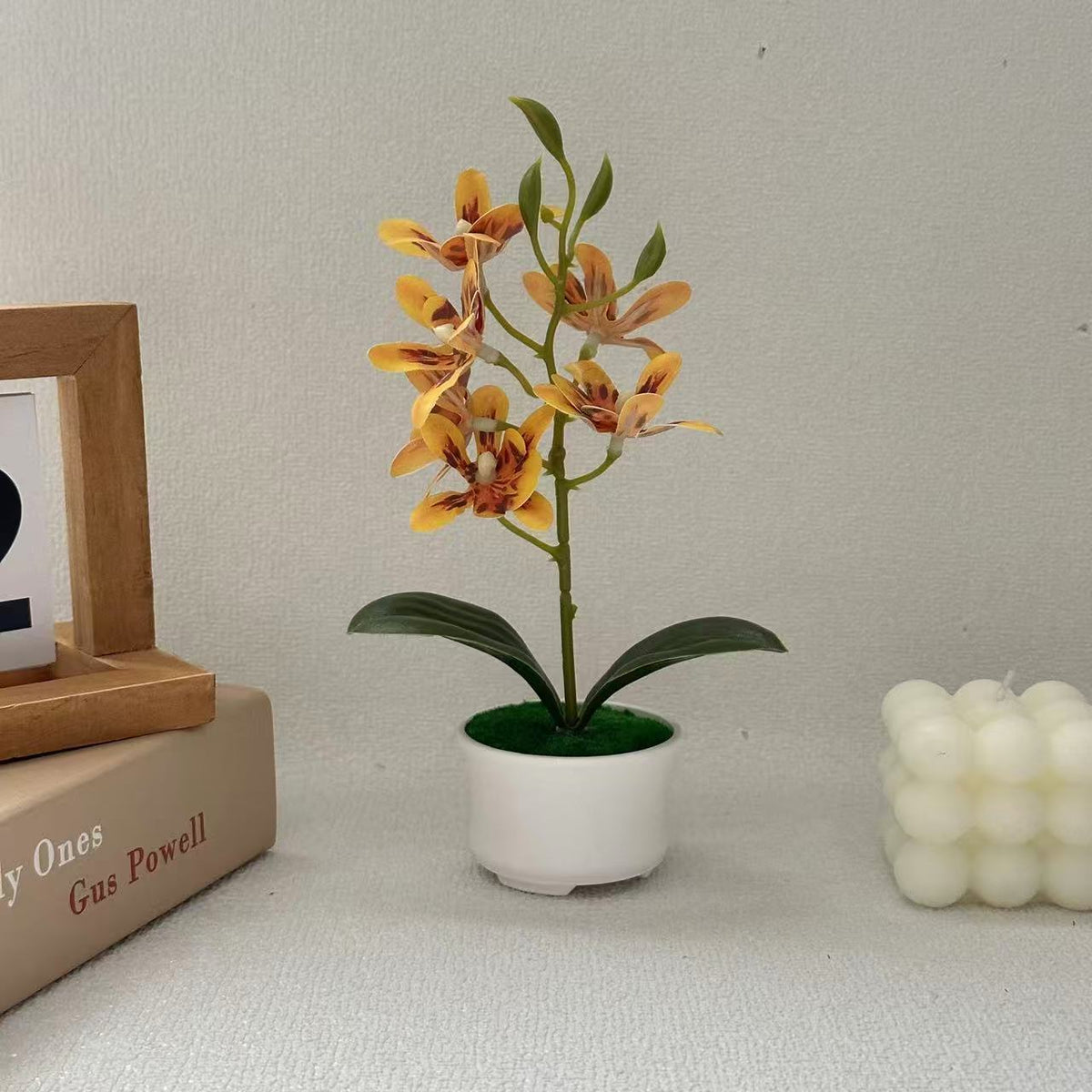 Realistische Orchideen Dekorative Pflanze