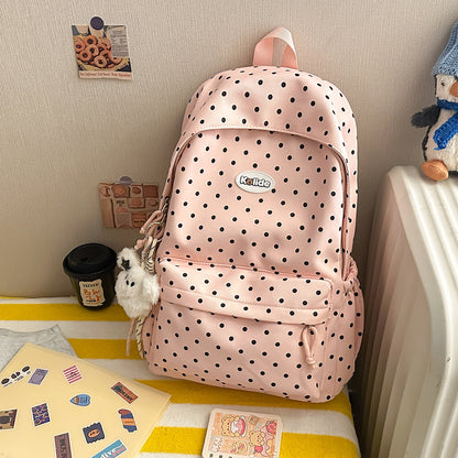 Stilvolle Punktmuster Leichte Rucksack Brehn