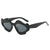 Damen kreative Oversized-Sonnenbrille im zeitgenössischen Design Brehn