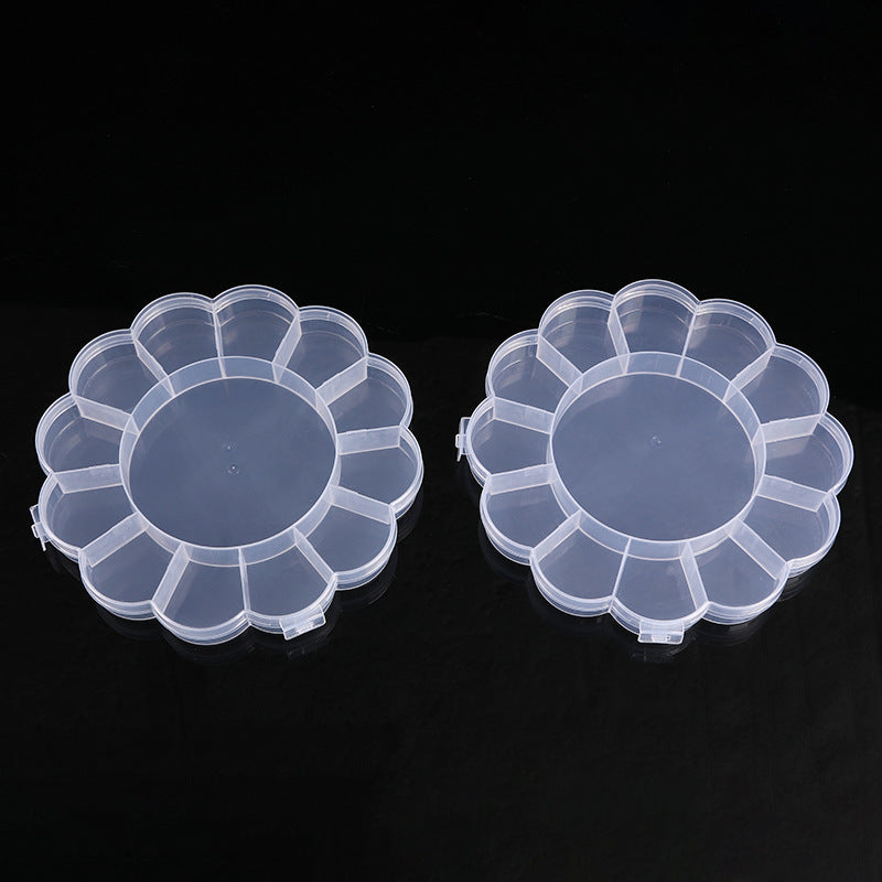 Blumenförmiger Multi-Compartment Aufbewahrungsorganisator Brehn