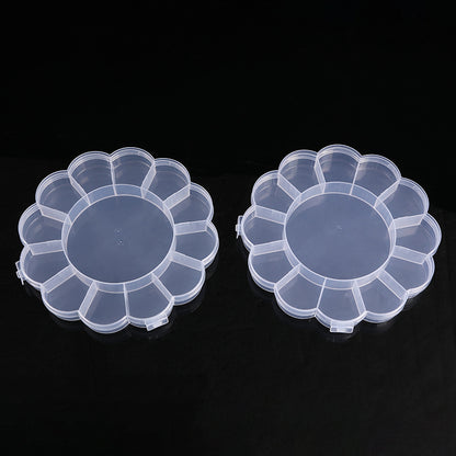 Blumenförmiger Multi-Compartment Aufbewahrungsorganisator Brehn