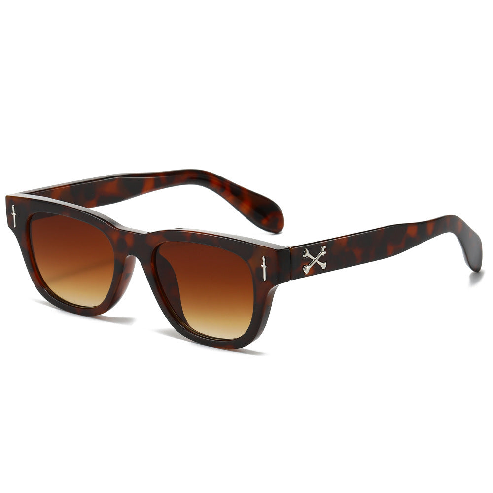 Retro-inspirierten Bold-Frame-Sonnenbrillen Brehn