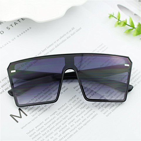 Damen Oversized Shield-Sonnenbrille Brehn