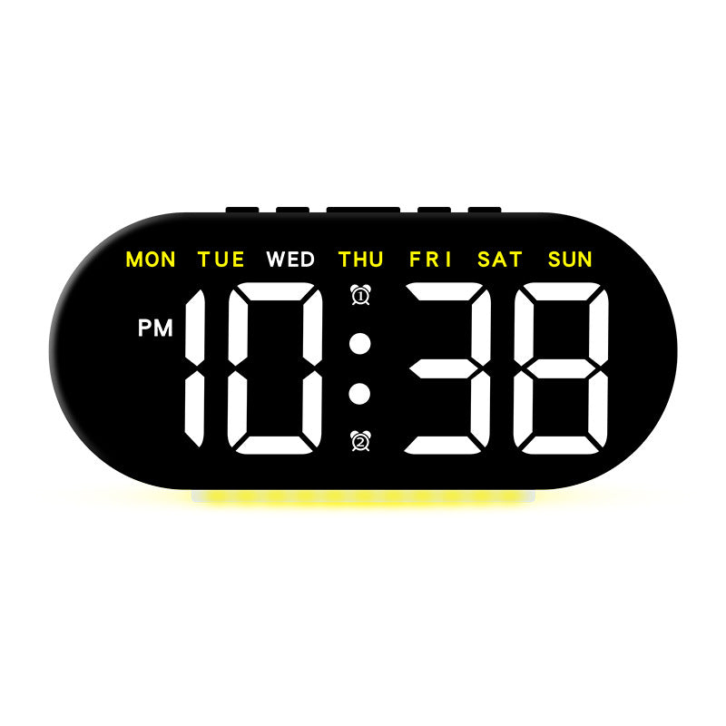 Digitaler Wecker mit Großem Led-Display und Multifunktionaler Anzeige Brehn