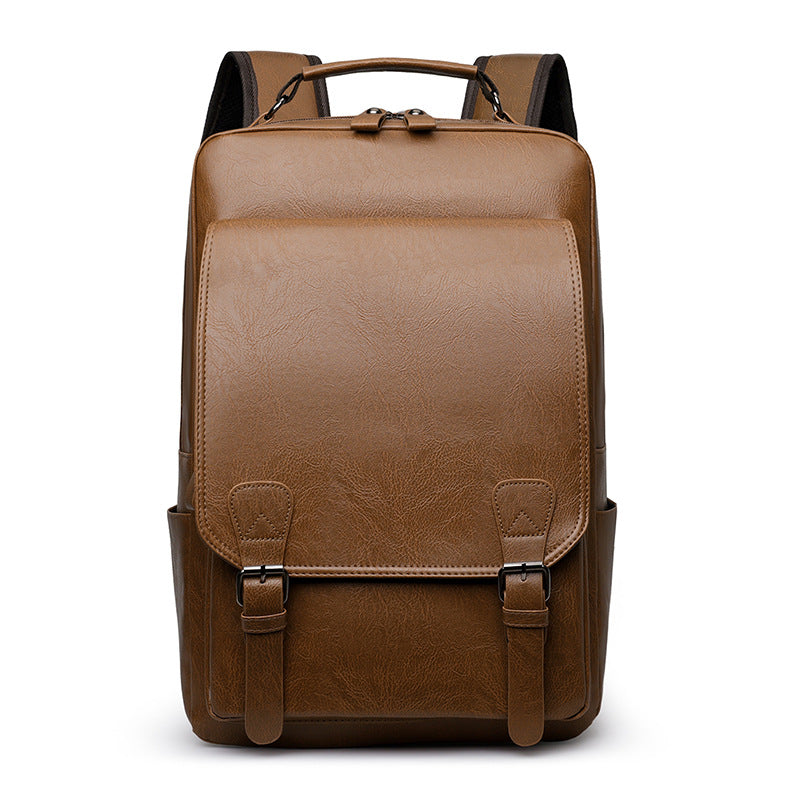 Stylischer Kunstleder-Rucksack Brehn