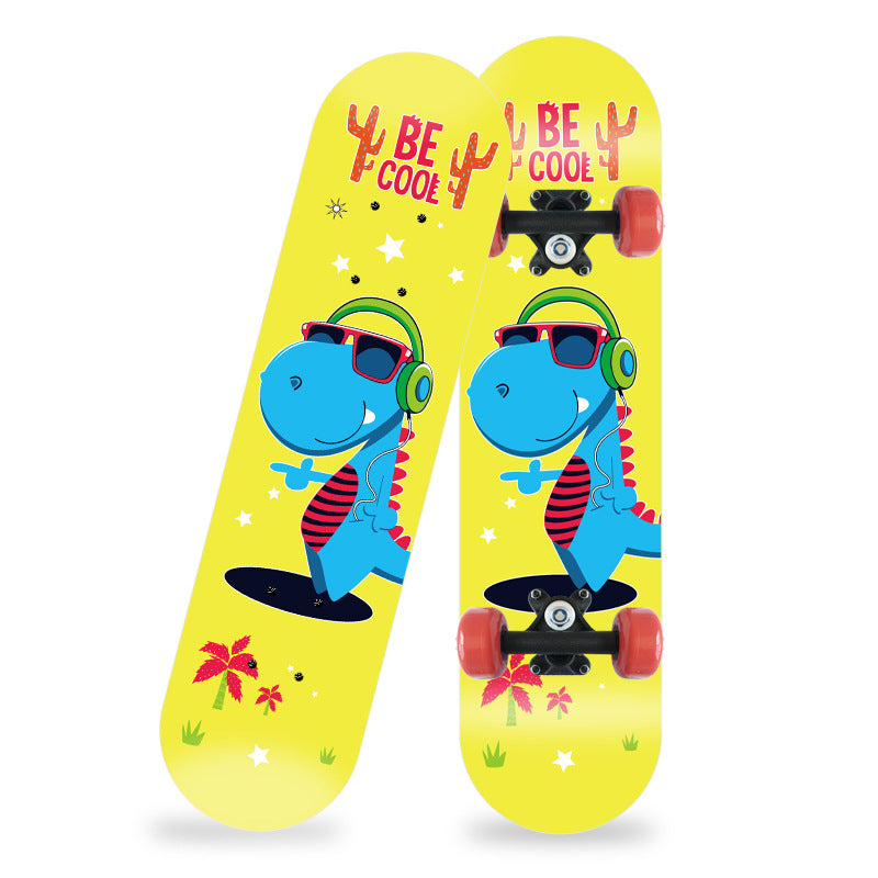 Cartoon-inspirierte Mini-Skateboard Brehn