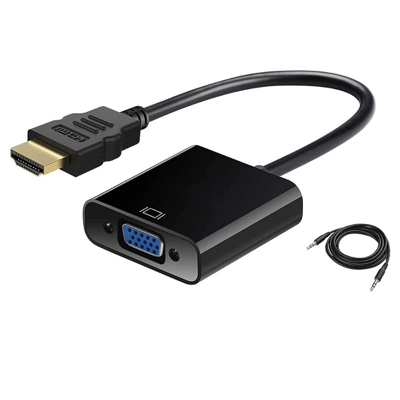 Hdmi-Zu-Vga Adapter mit Audioausgang Brehn