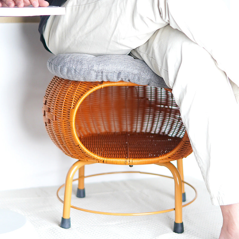Gemütliches Rattan-Hundebett Brehn