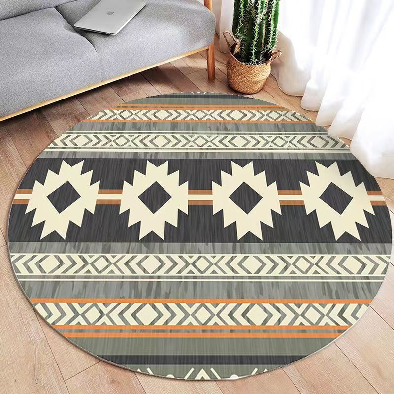 Bohemian Geometrisches Muster Teppich Brehn