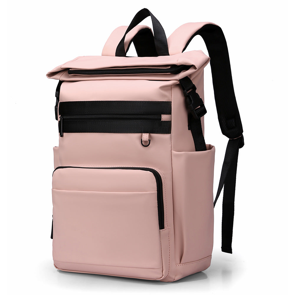 Roll-Top wasserdichte Laptop-Rucksack Brehn