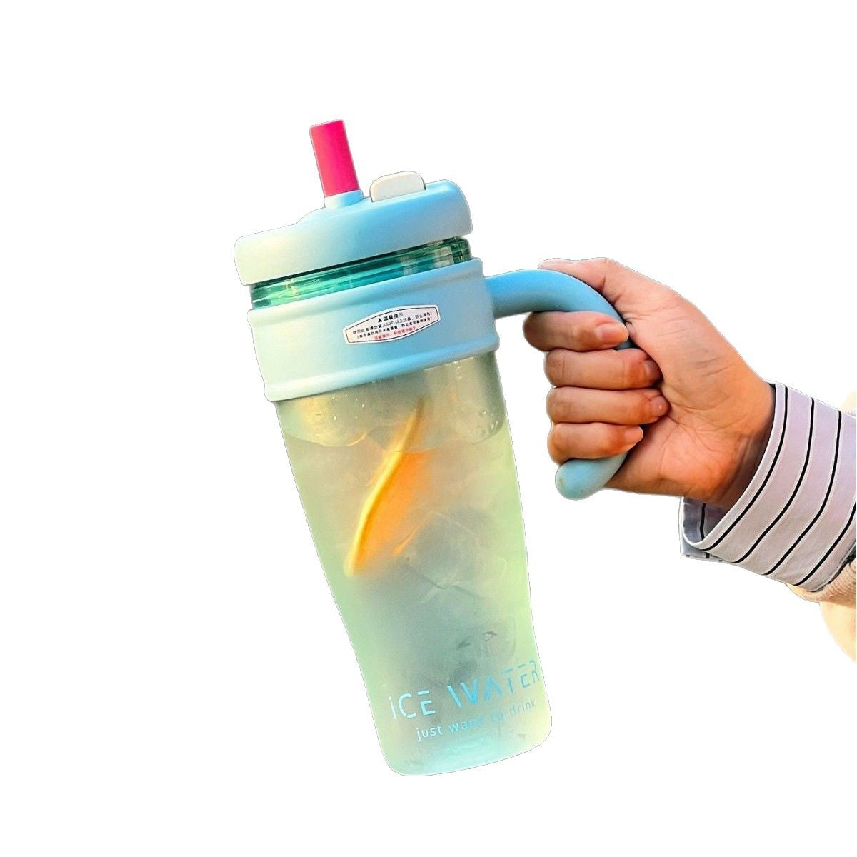 Damen Multifunktionale Kaffeetasse mit Strohhalm Brehn