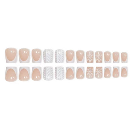 Winter-Themen Nagelkunstdesign Brehn