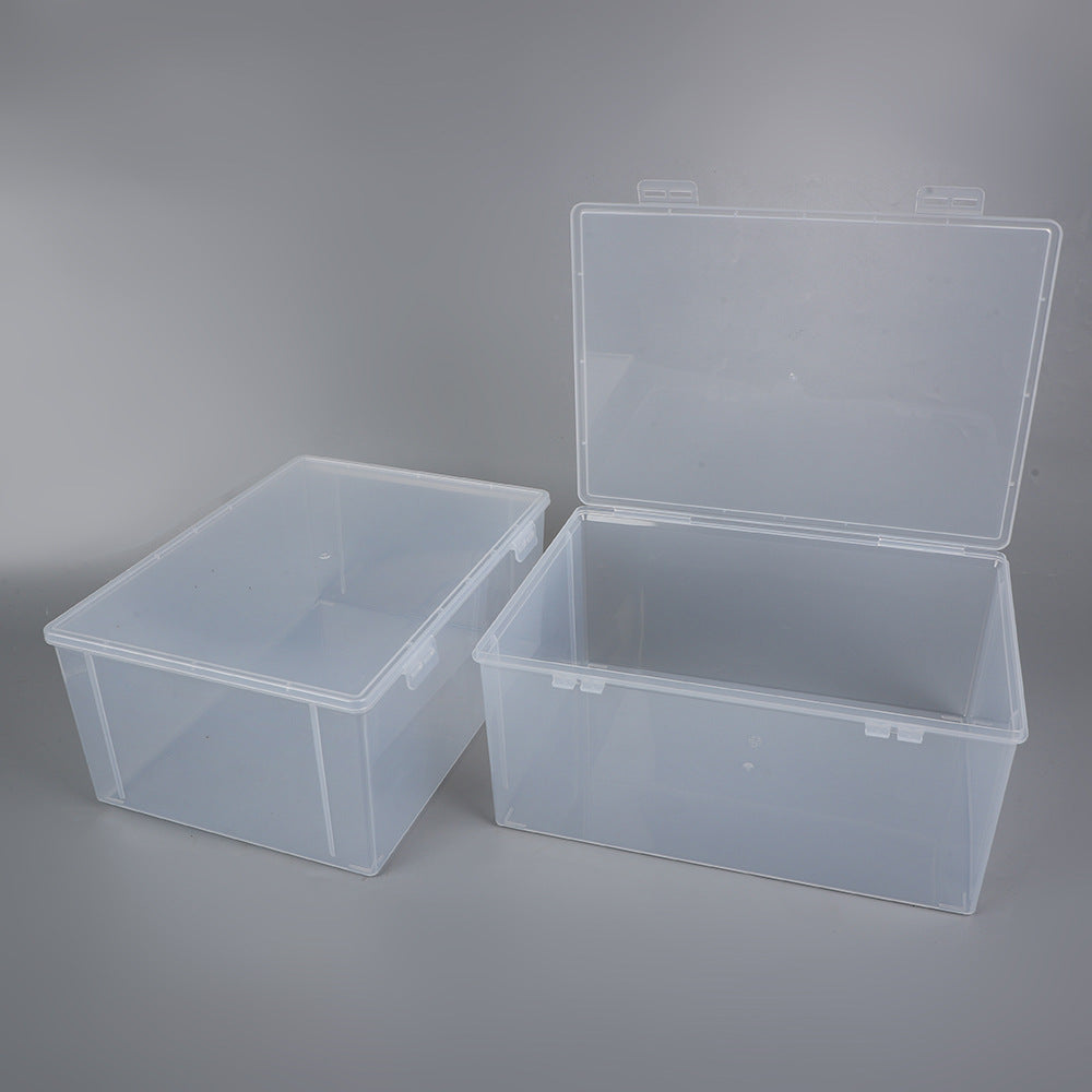 Klare Kunststoffspeicherbox Brehn