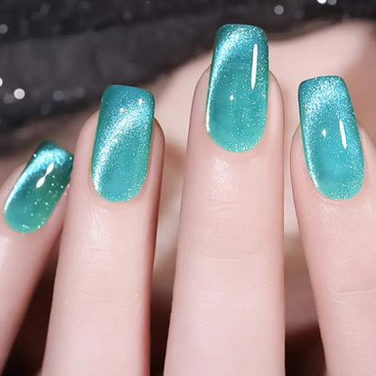 Glitzernde Nagelkunst Aufkleber