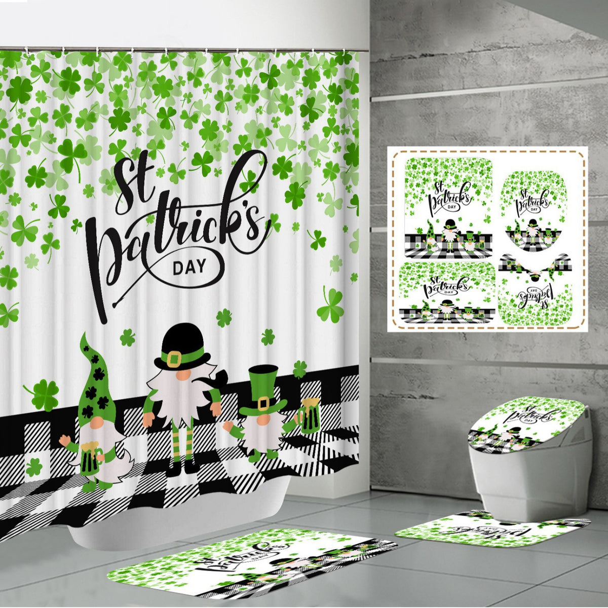 St. Patrick's Day Themen-Badset Brehn