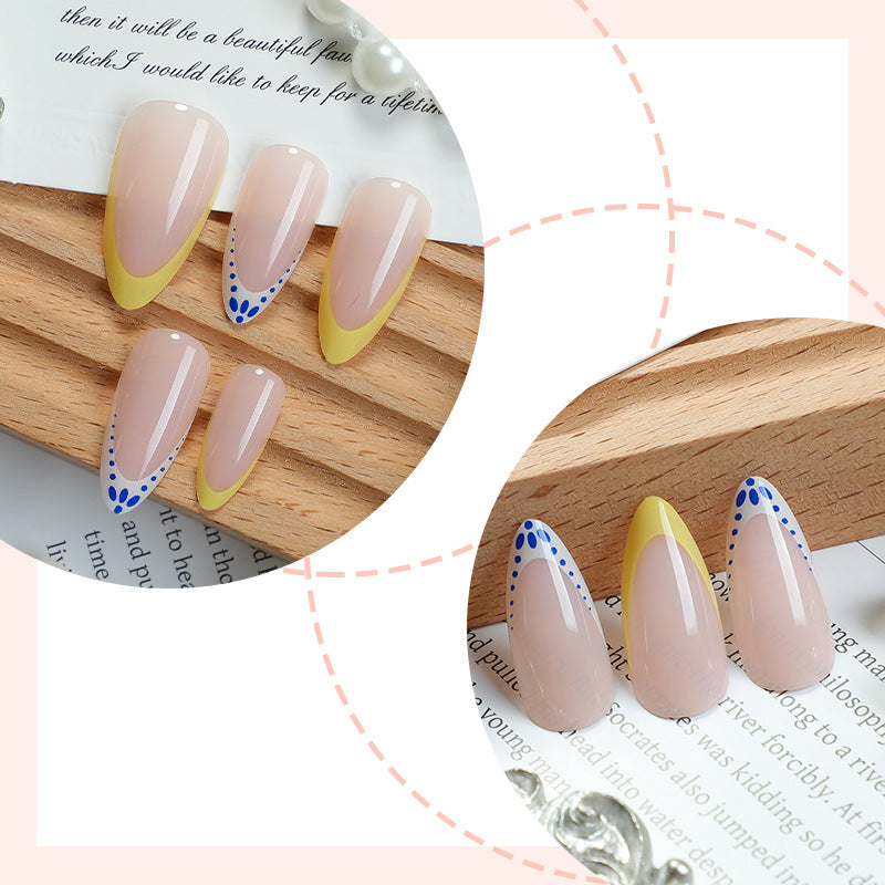Premium Glänzende Gel Press-On Nagelspitzen Brehn