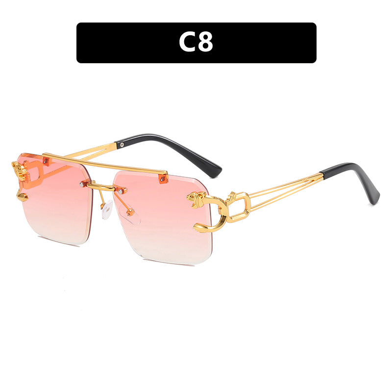 Damen Luxus-Sonnenbrille mit elegantem Metalldetail Brehn
