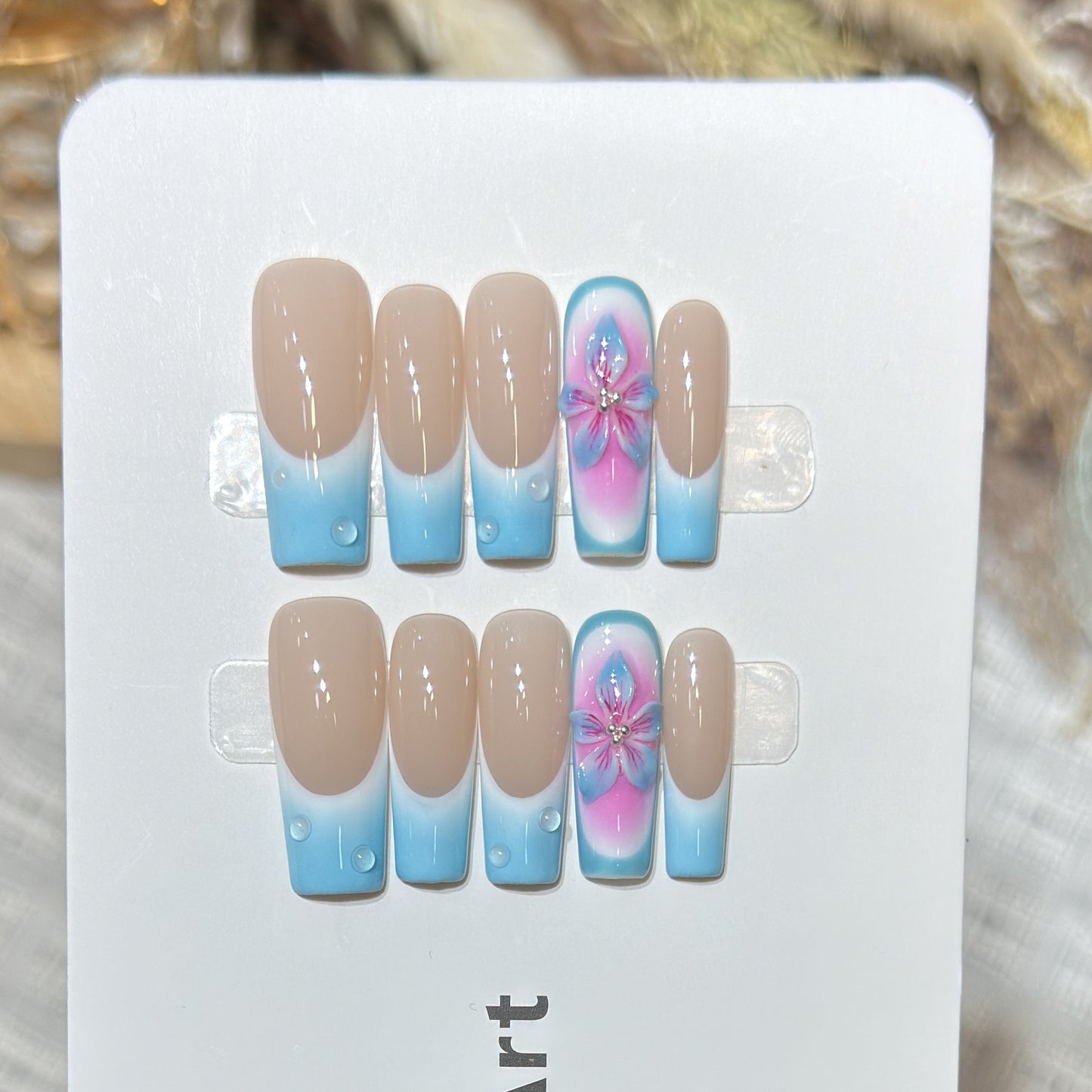 Wiederverwendbares Press-On Nagelset Brehn