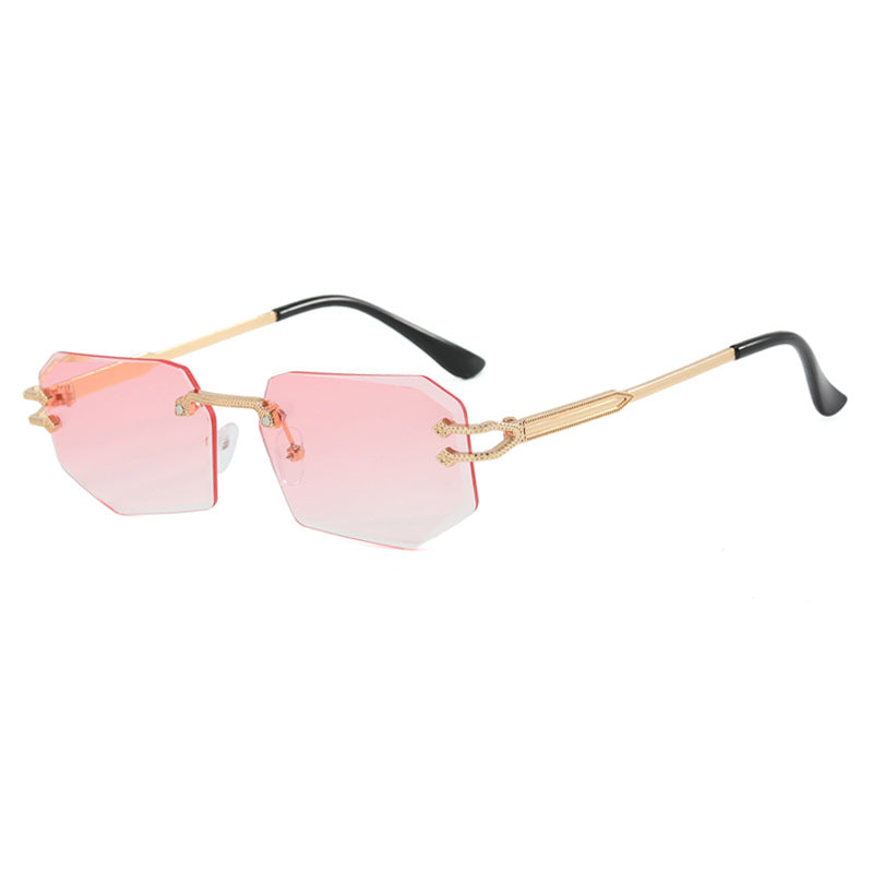 Damen geometrische Fashion-Sonnenbrille Brehn