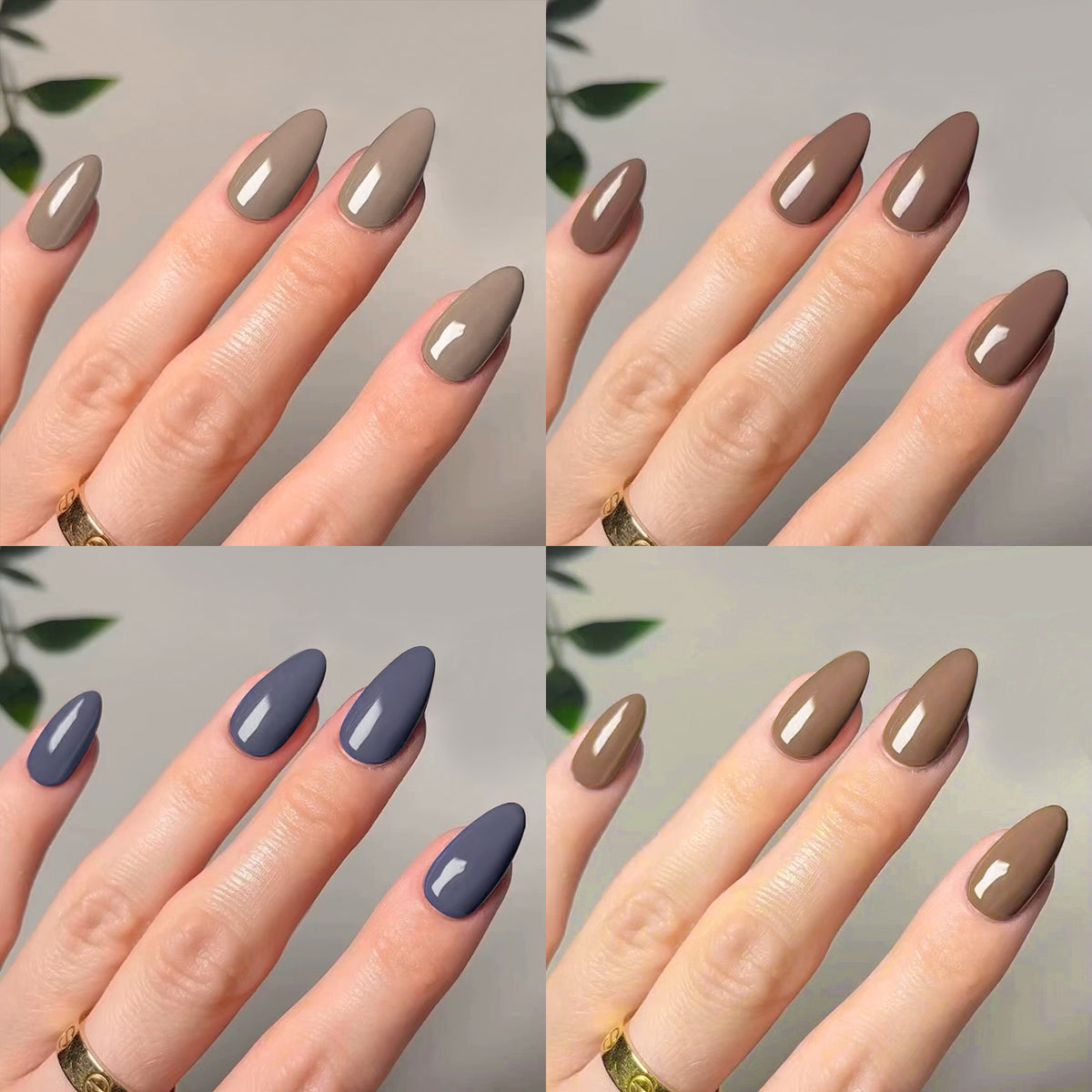 Kunstvolle Stiletto-Nägel mit elegantem Hochglanz-Finish Brehn