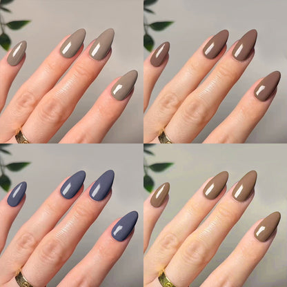 Kunstvolle Stiletto-Nägel mit elegantem Hochglanz-Finish Brehn