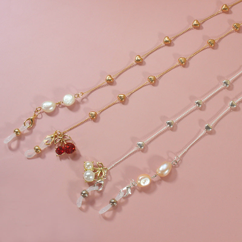 Elegantes Schmuckband mit Perlen und Silbernen Akzenten Brehn