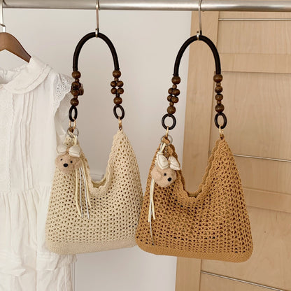 Handgefertigte Stricktasche Brehn