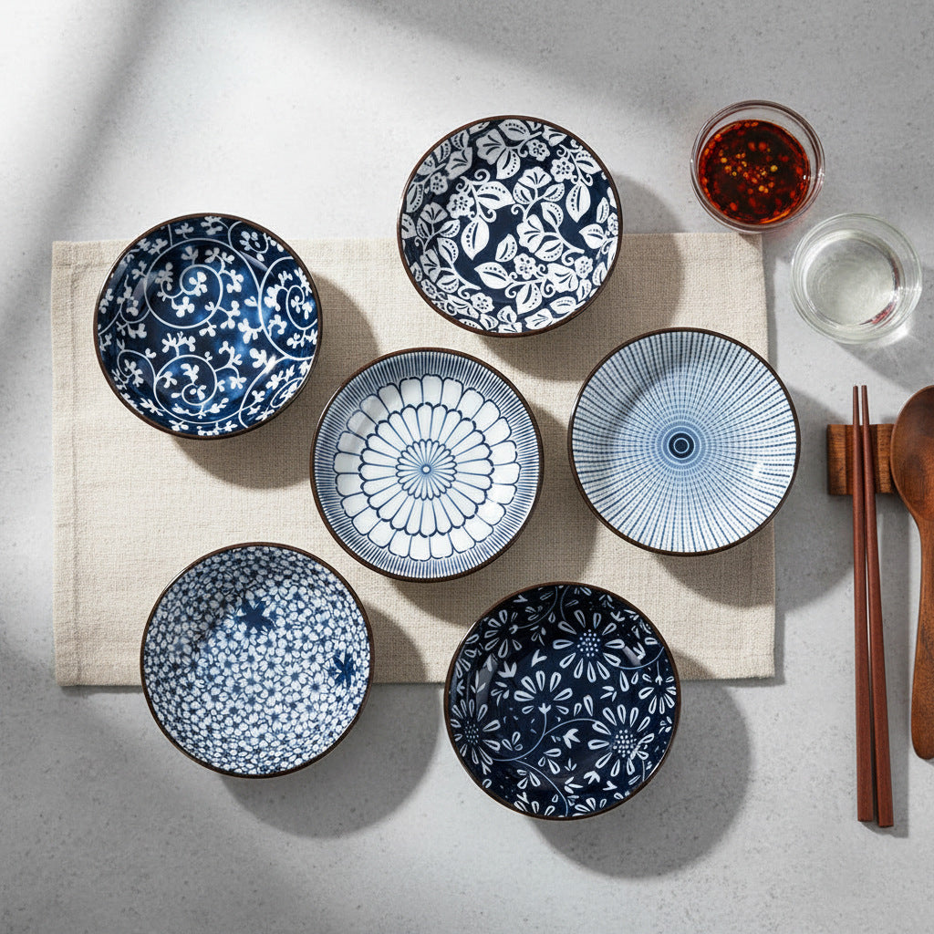 Dekorative asiatisch inspirierte kleine Servierschalen
